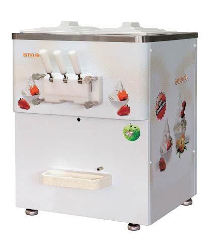 Masini de inghetata soft la cornet 3 arome