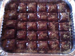 Baclava cu ciocolata