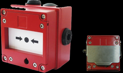 Buton manual de incendiu Atex