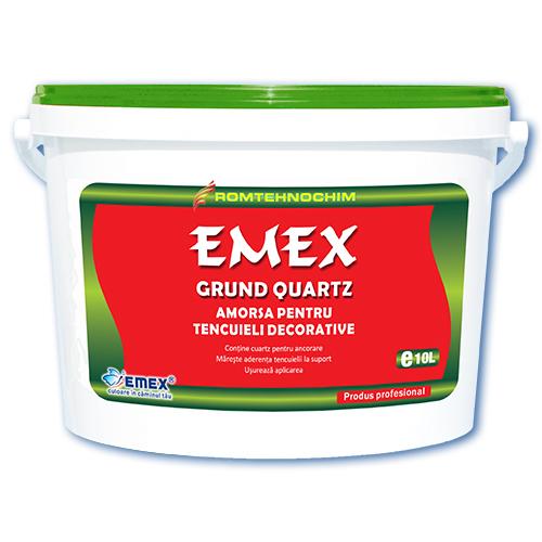 Grund de Amorsare cu Cuart pentru Tencuieli Emex