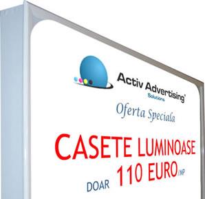 Caseta Luminoasa - 110 euro mp
