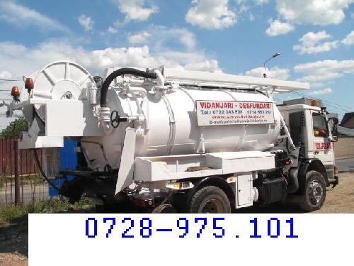 Curatare canal, desfundare canalizare 0728975101