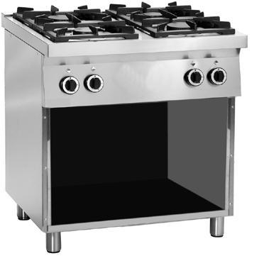 Aragaz inox 4 ochiuri