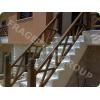  Balustrade din lemn pentru scari exterioare 