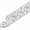 Balustrade fier forjat