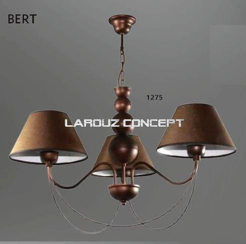 LUSTRE MODERNE WENGE
