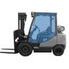 Cabina completa motostivuitor Doosan