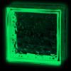 Caramida sticla luminoasa in intuneric
