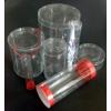  Cilindri plastic transparenti 