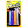 Creioane Silky Crayon Colorix Metalic