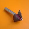Freza gravare 3D pentru plexiglass PVC lemn-3 175 6 45 0 2