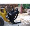 Graifer busteni buldoexcavator si incarcator frontal