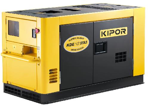 Generator trifazat insonorizat cu automatizare 10,5 kva KIPO
