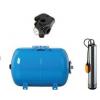  Hidrofor cu pompa submersibila inox Flux-80 l  - Hidrofoare