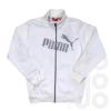 Jacheta din bumbac copii Puma Graphic Sweat Jacket white
