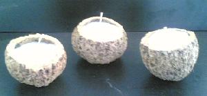 Lumanari in coaja