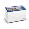 Lada congelatoare cu geam curbat culisant