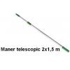 Maner telescopic 2x1 25 m - Aspiratoare Profesionale