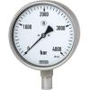  Manometru cu tub Bourdon din Inox  - Manometre