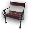 Mobilier urban-banca parc o persoana picioare fonta Edil - M