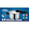 Oala presiune inox PETERHOF 4 5 L