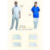 Pantaloni albi medicali