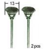 Perii din otel slefuire curatare D13 mm doua bucati P2895