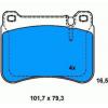 Placute de frana Bendix MRD1121 fata Mercedes