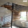 Scari interior cu lemn - Balustrade Inox
