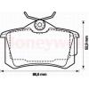 Set placute frana frana disc Jurid Renault Clio III - Disc F