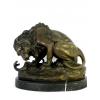 Statueta bronz Amenintarw - Statuete Bronz