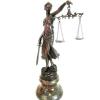 Statueta bronz Justitia - Statuete Bronz