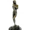 Statueta din bronz semnata Nud 287 - Statuete Bronz