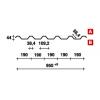 Tabla cutata pentru acoperis TM45 - Tabla Cutata