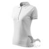 Tricou Polo pique alb de dama - Textile