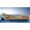 Vitrine frigorifice orizontale cu geam curbat - ventilate