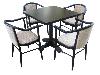 Set masa Pedestal cu 4 Demifo