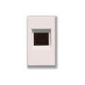 Priza telefon RJ11 1 modul Alb Ave 45