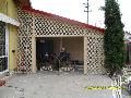 constructii din lemn cu PERGOLE(patrat/romb)