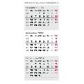 Calendar de Perete Triptic Cool Gray