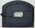 Usa cuptor rustic BG45 negru-mat