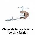 Cleme de legare la pamant - pentru sina cale ferata