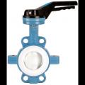 Robinet fluture disc inox garnitura PTFE PN 16