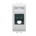 Priza telefon RJ11 Gewiss Chorus Alb