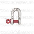 Gambeti / shackles tip lira  cu bolt filetat Crosby