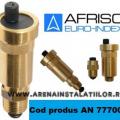 Aerisitor automat Afriso cu ventil de izolare inclus de 1 2