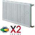 Radiator X2 FKO22-600-1000