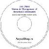 ISO 27001. Managementul Securi