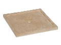 cadita din travertin (90x90x3cm)