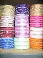 Panglica din organza cu buline 1 cm